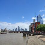 Vue sur la city depuis la promenade de la Reine Elisabeth