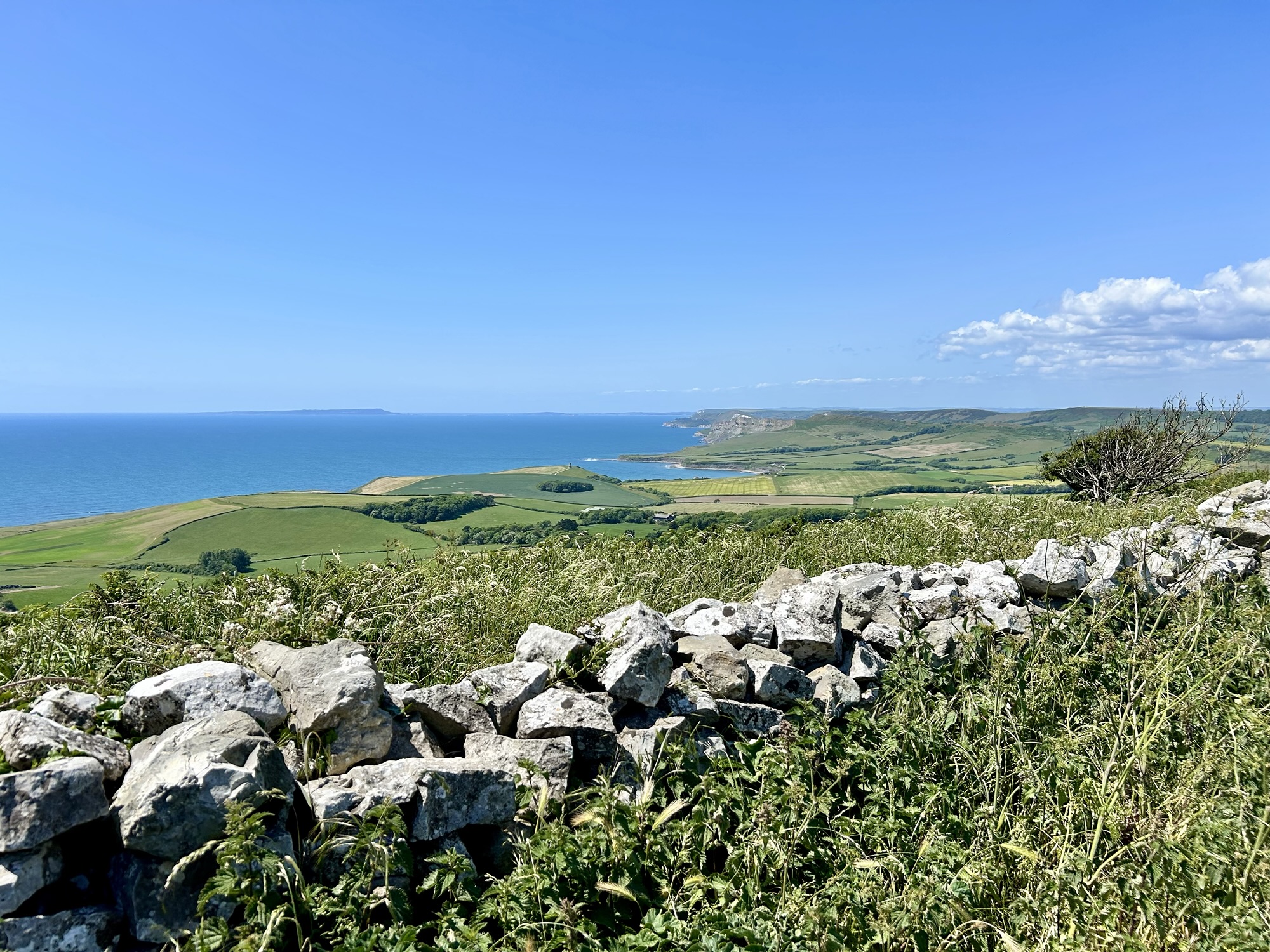 Panorama depuis Swyre head